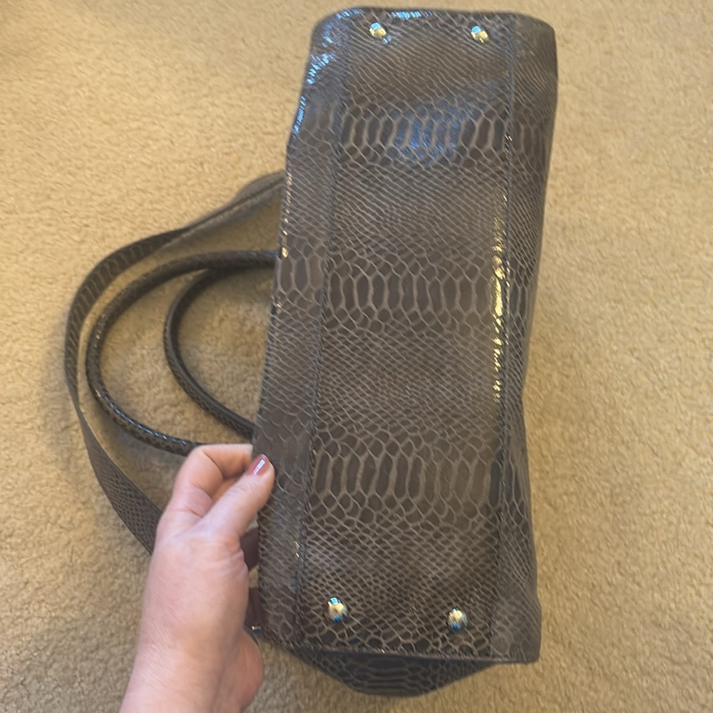 MICHAEL KORS | Python embossed hamilton handbag‎ … - image 12